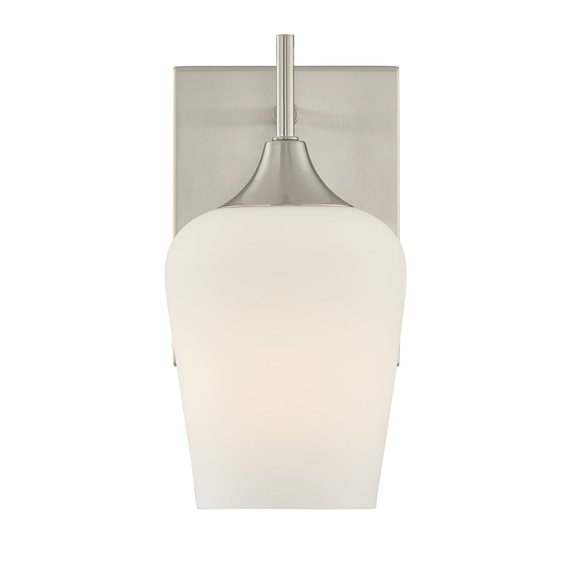 Savoy House 9-6030-1-SN One Light Wall Sconce, Satin Nickel (3)