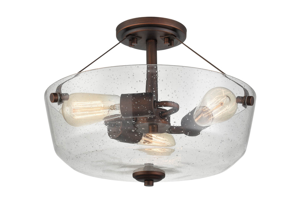 Shoppers Lighting SMF2083-RBZ 3-Light Semi-Flush, Rubbed Bronze Finish Main Image.jpg