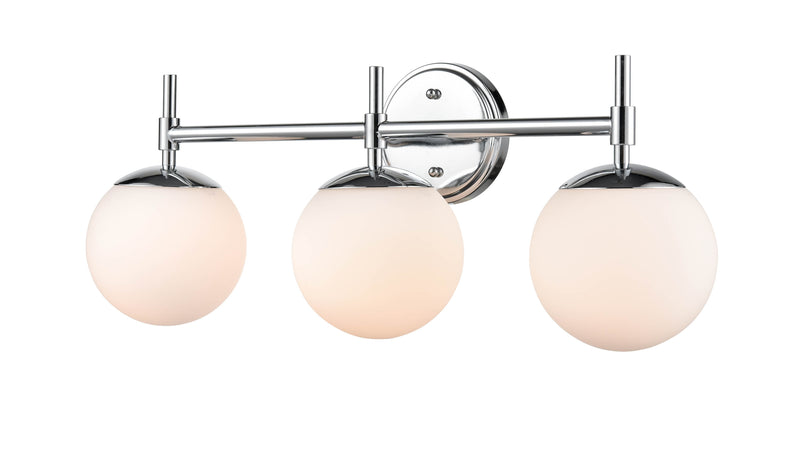 Shoppers Lighting BB3303-CH 3-Light Wall/Bath Fixture, Chrome Finish Main Image.jpg