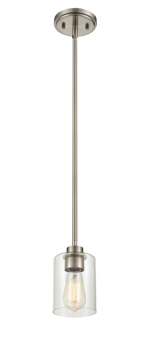 Shoppers Lighting PD2311-BN 1-Light Mini-Pendant, Brushed Nickel Finish Main Image.jpg