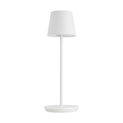 Visual Comfort Modern SLTB25827W Nevis Accent Rechargeable Table Lamp by Sean Lavin, Matte White Alternate Image 2.jpg