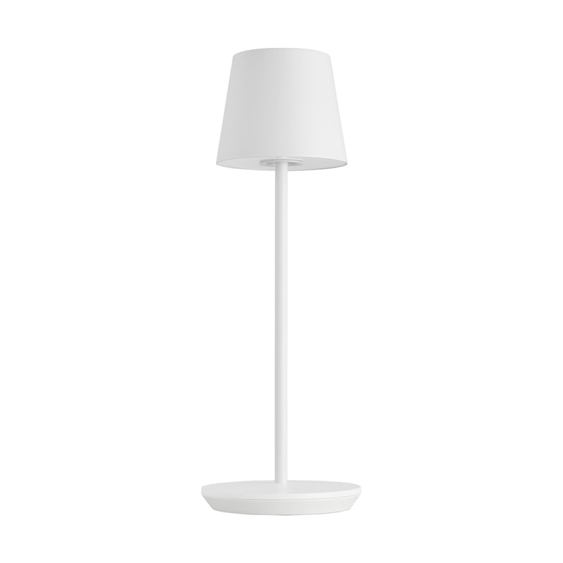 Visual Comfort Modern SLTB25827W Nevis Accent Rechargeable Table Lamp by Sean Lavin, Matte White Alternate Image 2.jpg