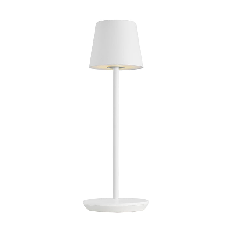Visual Comfort Modern SLTB25827W Nevis Accent Rechargeable Table Lamp by Sean Lavin, Matte White Alternate Image 3.jpg