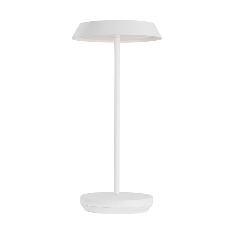 Visual Comfort Modern SLTB25927W Tepa Accent Rechargeable Table Lamp by Sean Lavin, Matte White Alternate Image 3.jpg