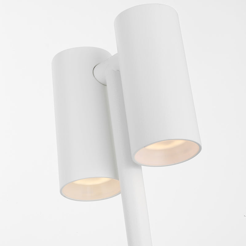 Visual Comfort Modern SLTB27027W Doppia Accent Rechargeable Table Lamp by Sean Lavin, Matte White Alternate Image 3.jpg