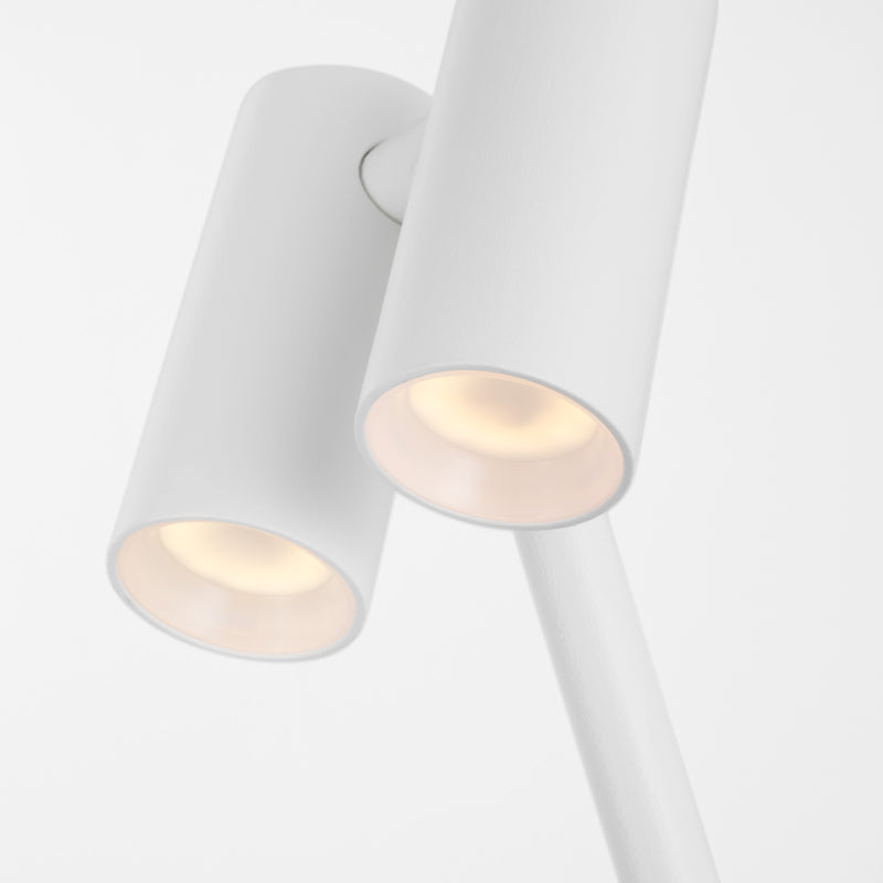 Visual Comfort Modern SLTB27027W Doppia Accent Rechargeable Table Lamp by Sean Lavin, Matte White Alternate Image 4.jpg