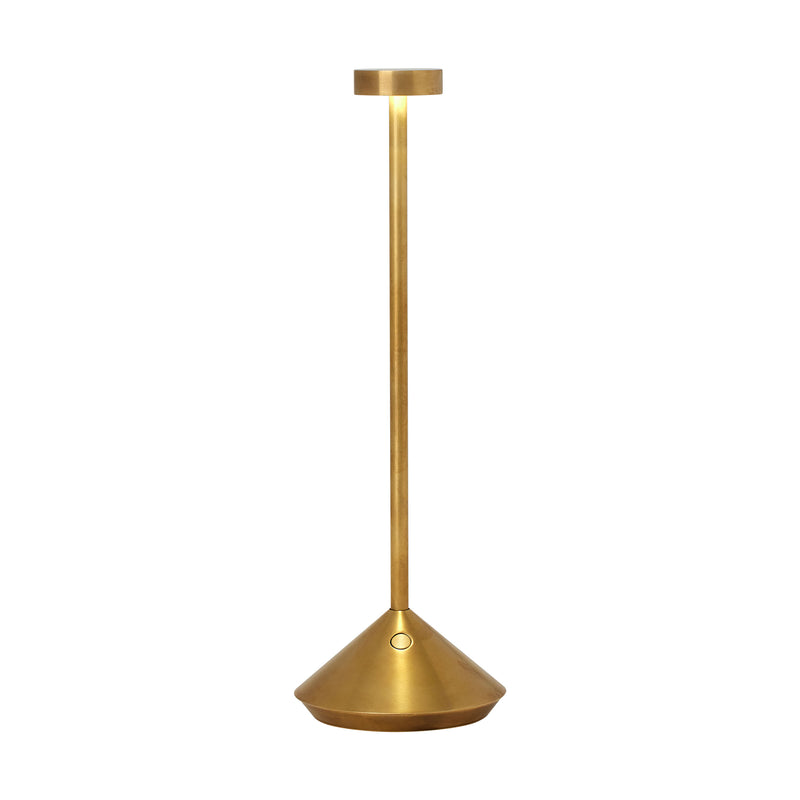 Visual Comfort Modern SLTB27127NB Moneta Accent Rechargeable Table Lamp by Sean Lavin, Natural Brass Main Image.jpg