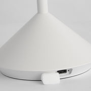 Visual Comfort Modern SLTB27127W Moneta Accent Rechargeable Table Lamp by Sean Lavin, Matte White Alternate Image.jpg