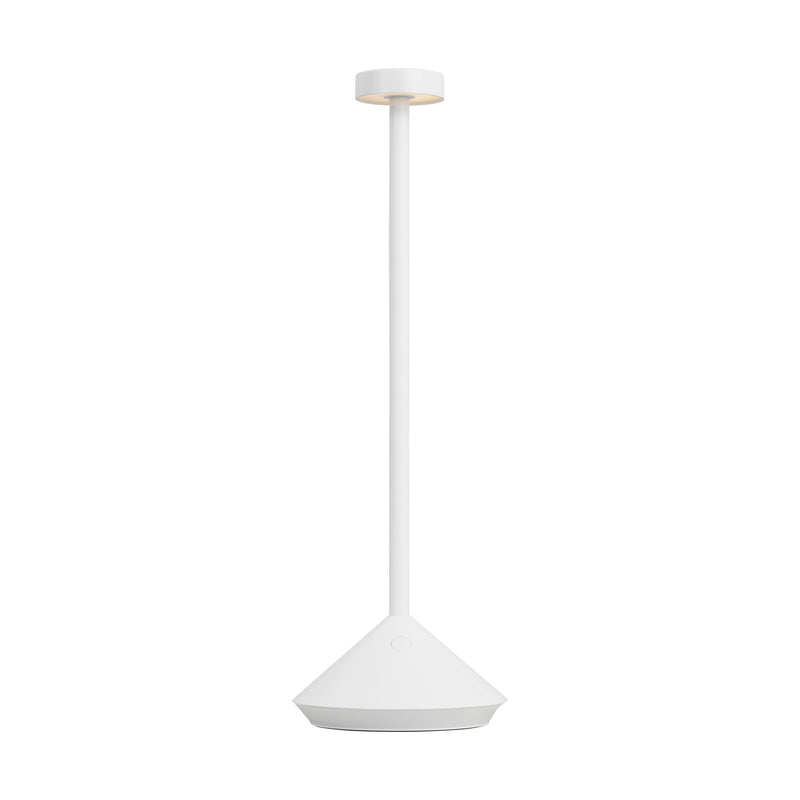 Visual Comfort Modern SLTB27127W Moneta Accent Rechargeable Table Lamp by Sean Lavin, Matte White Alternate Image 2.jpg