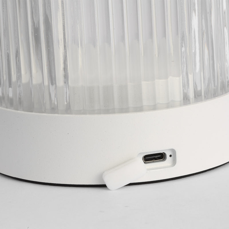 Visual Comfort Modern SLTB27227W Tawa Accent Rechargeable Table Lamp by Sean Lavin, Matte White Alternate Image 7.jpg