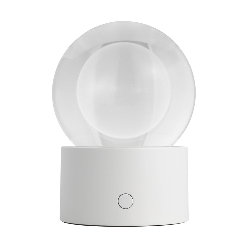 Visual Comfort Modern SLTB27427W Mina Accent Rechargeable Table Lamp by Sean Lavin, Matte White Alternate Image 2.jpg