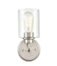 Shoppers Lighting BB2301-BN 1-Light Wall/Bath Fixture, Brushed Nickel Finish Main Image.jpg